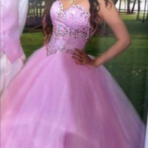 Pink quince dress